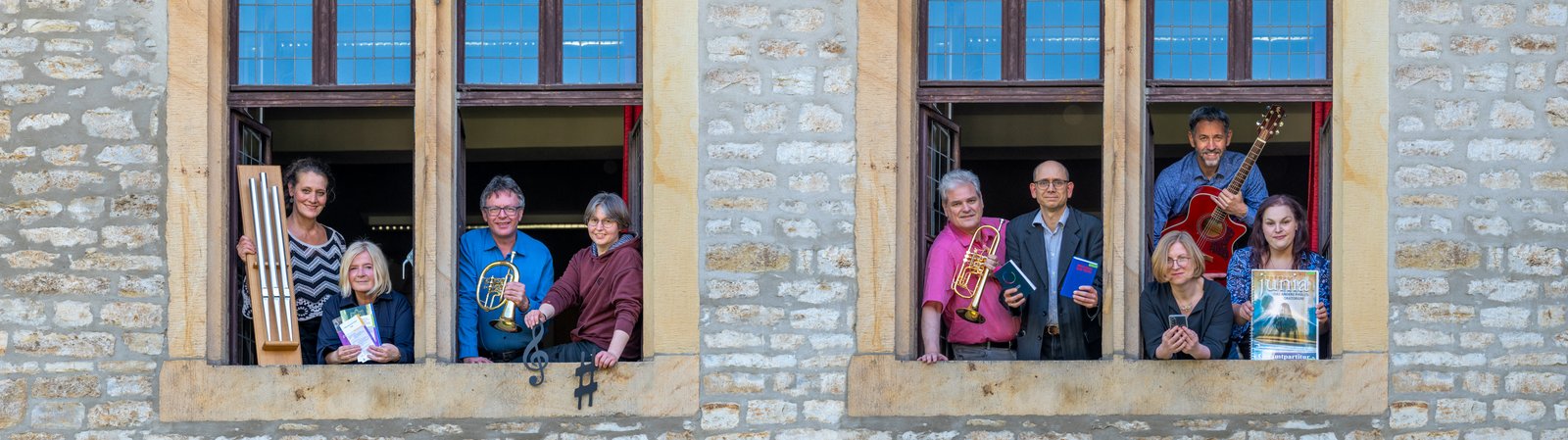 Mitarbeitende im Zentrum für Kirchenmusik in Erfurt, Foto: Matthias F. Schmidt