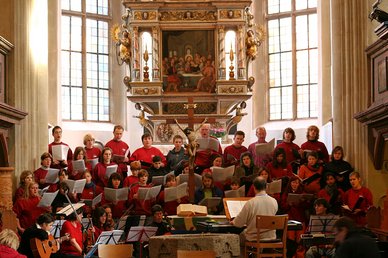 Jugendchöre Salzwedel und Weikersheim, Foto: Fritz Kloß