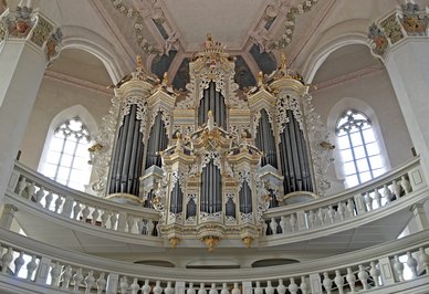 Hildebrandt-Orgel Wenzelskirche Naumburg, Foto: Torsten Biel